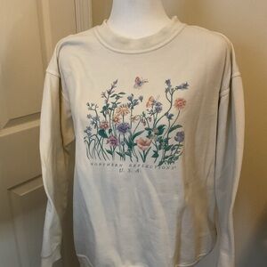 Floral Graphic Sweatshirt